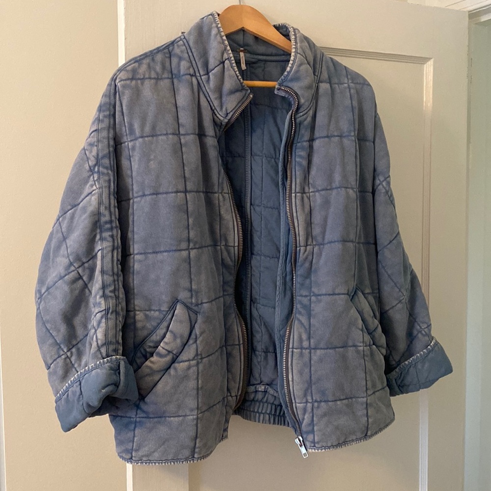 Free People Dolman Quilted Jacket